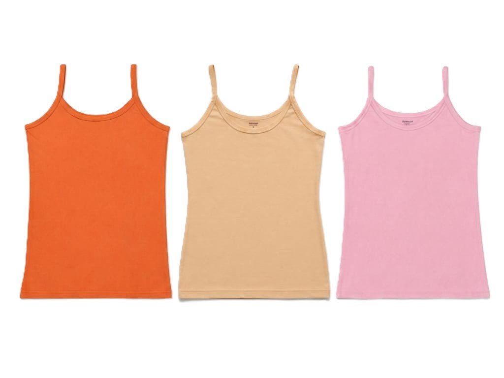 Dollar Missy Pack of 3 Women’s Cotton Camisole